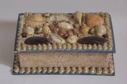 Coffret à bijoux en coquillages Musée de l’Abbaye Sainte-Croix, Les Sables d’Olonne