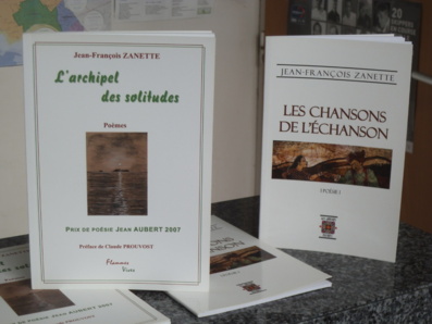 Les deux recueils de Jean-François Zanette