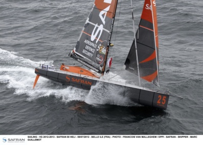 Marc Guillemot à l’assaut de l’Atlantique Nord Marc Guillemot à l’assaut de l’Atlantique Nord
