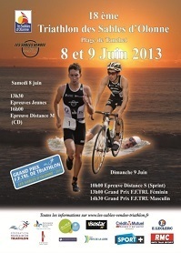 Le 18ème Triathlon International des Sables se prépare les samedi 8 et dimanche 9 juin Le 18ème Triathlon International des Sables se prépare les samedi 8 et dimanche 9 juin