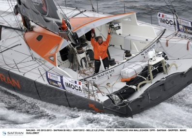 Marc Guillemot nouveau recordman de l’Atlantique nord