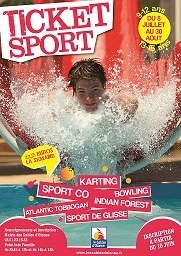 TICKET SPORT, PASSEPORT POUR LE FUN ! TICKET SPORT, PASSEPORT POUR LE FUN !