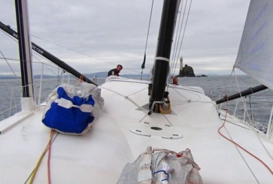 Jeremie Beyou et Christopher Pratt : © Team Maitre CoQ Jeremie Beyou et Christopher Pratt : © Team Maitre CoQ