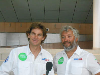 Vincent Beauvarlet et Yvan Bourgnon Vincent Beauvarlet et Yvan Bourgnon