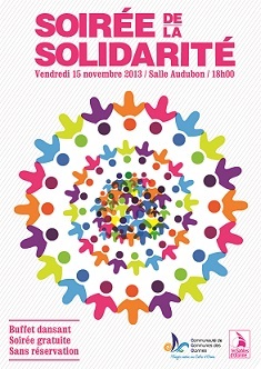 Soirée de la solidarité aux Sables d'Olonne le vendredi 15 novembre 2013