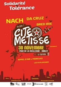 Festival Cité Métisse ce samedi 30 novembre Festival Cité Métisse ce samedi 30 novembre