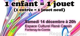 Concert solidaire : opération 1 enfant = 1 jouet Concert solidaire : opération 1 enfant = 1 jouet
