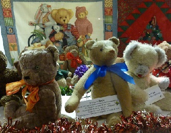 L'ours est à l'honneur pour ce marché de Noël.