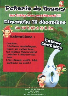 La poterie de Nesmy ouvre ses portes pour les fêtes de Noël La poterie de Nesmy ouvre ses portes pour les fêtes de Noël