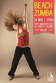 L'événement Beach Zumba reporté samedi 24 mai aux Sables d'Olonne