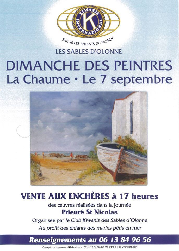 Les peintres sont sur les quais sablais Les peintres sont sur les quais sablais