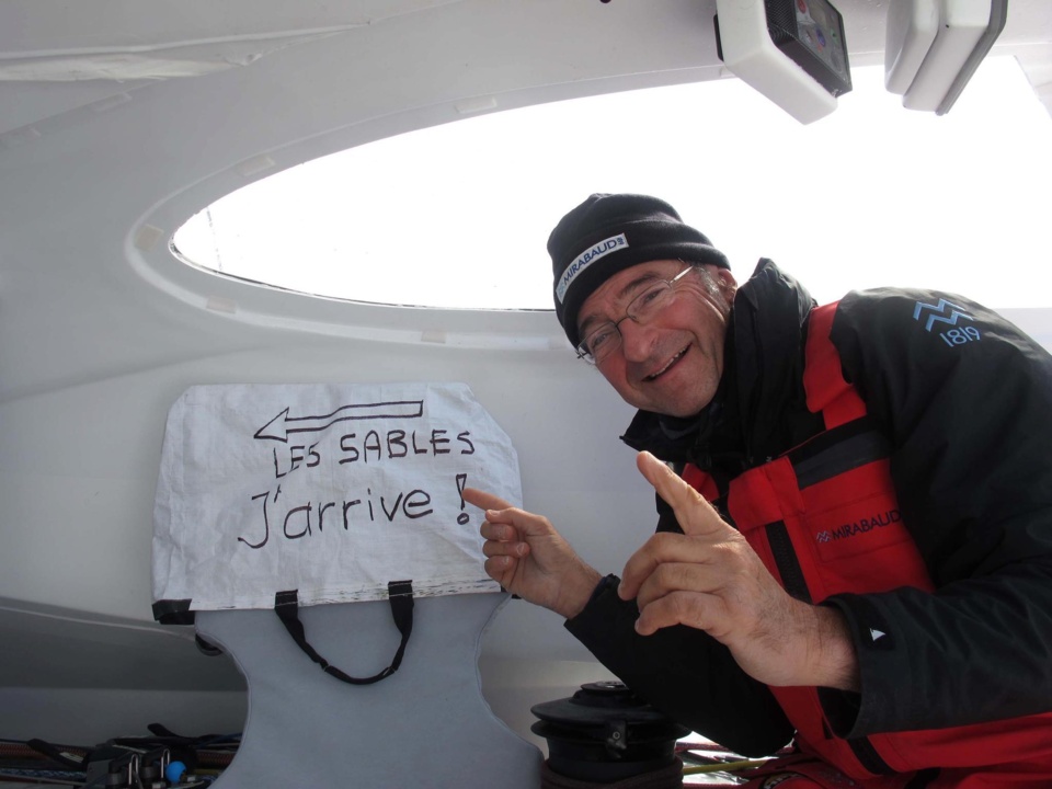 Dominique Wavre est attendu vendredi aux Sables d'Olonne en septième position. Le skipper suisse est prêt !