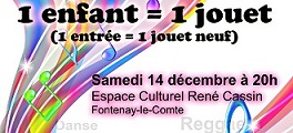 Concert solidaire : opération 1 enfant = 1 jouet Concert solidaire : opération 1 enfant = 1 jouet