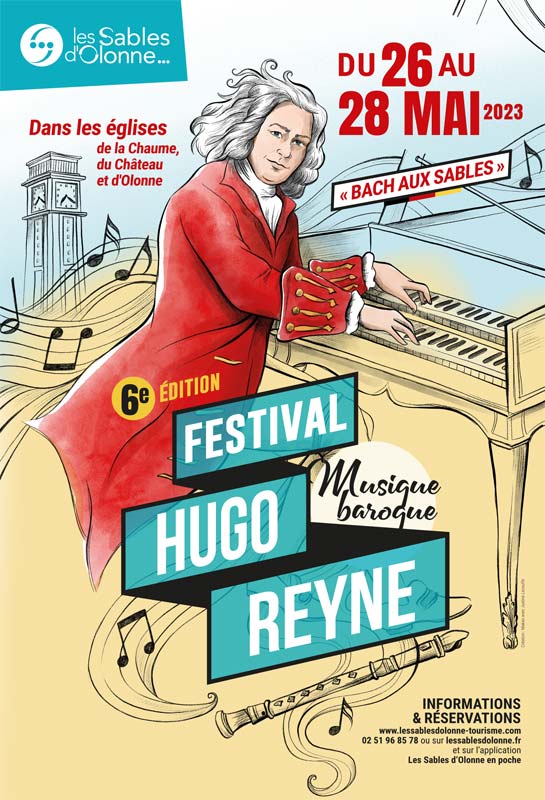 Les Sables d'Olonne : Festival Hugo Reyne du 26 au 28 mai Les Sables d'Olonne : Festival Hugo Reyne du 26 au 28 mai