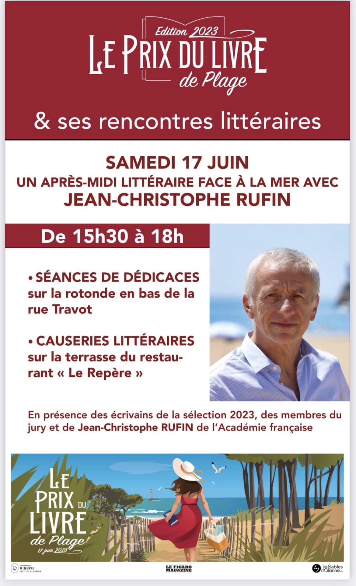 Demain samedi 17 juin de 15h30 à 18h00 Demain samedi 17 juin de 15h30 à 18h00