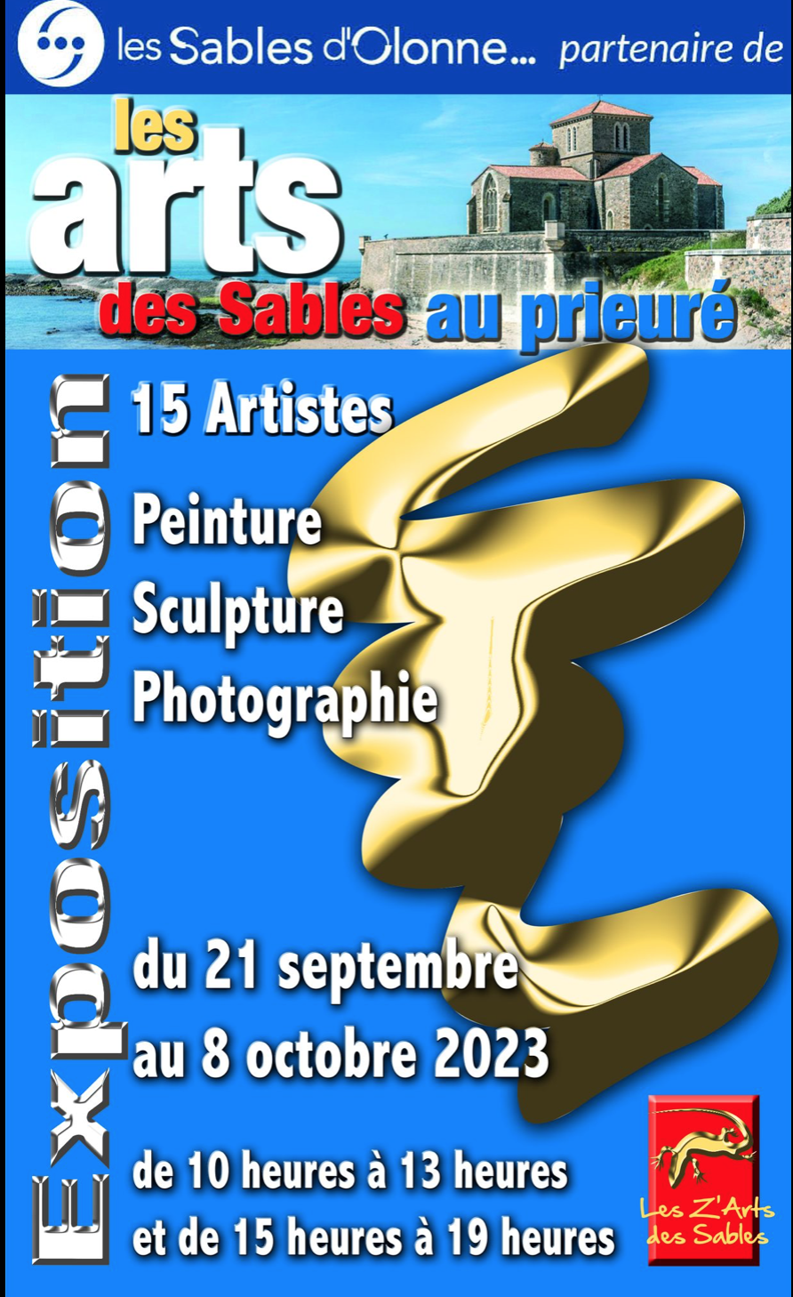 Une quinzaine d'artistes exposent au Prieuré Saint Nicolas jusqu'au 8 octobre  Une quinzaine d'artistes exposent au Prieuré Saint Nicolas jusqu'au 8 octobre