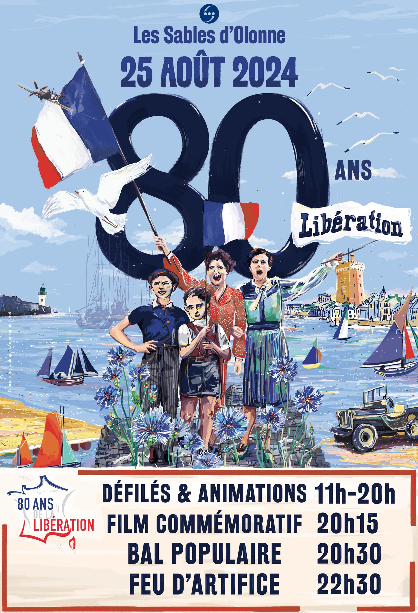 Les Sables d'Olonne fête les 80 ans de sa Libération ce dimanche Les Sables d'Olonne fête les 80 ans de sa Libération ce dimanche
