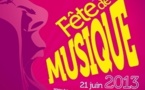 Fête de la musique aux Sables d'Olonne le vendredi 21 juin 2013