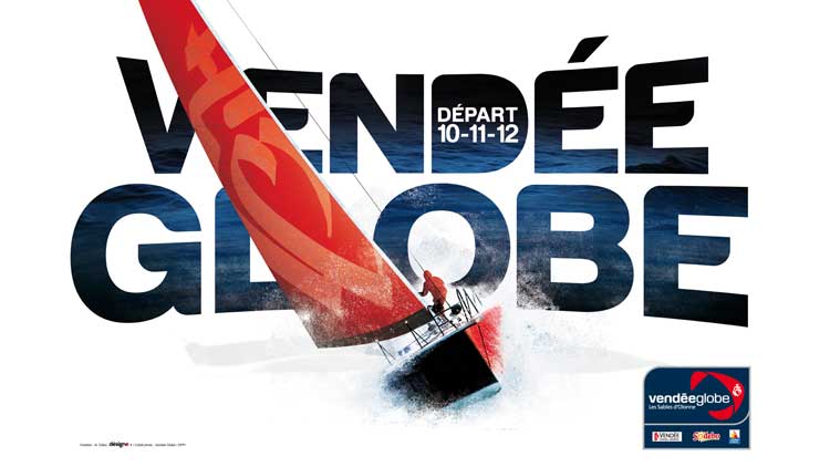 Affiche du Vendée Globe 2012 