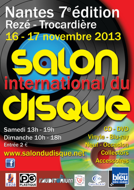 Le salon international du disque samedi 16 et dimanche 17 novembre Le salon international du disque samedi 16 et dimanche 17 novembre