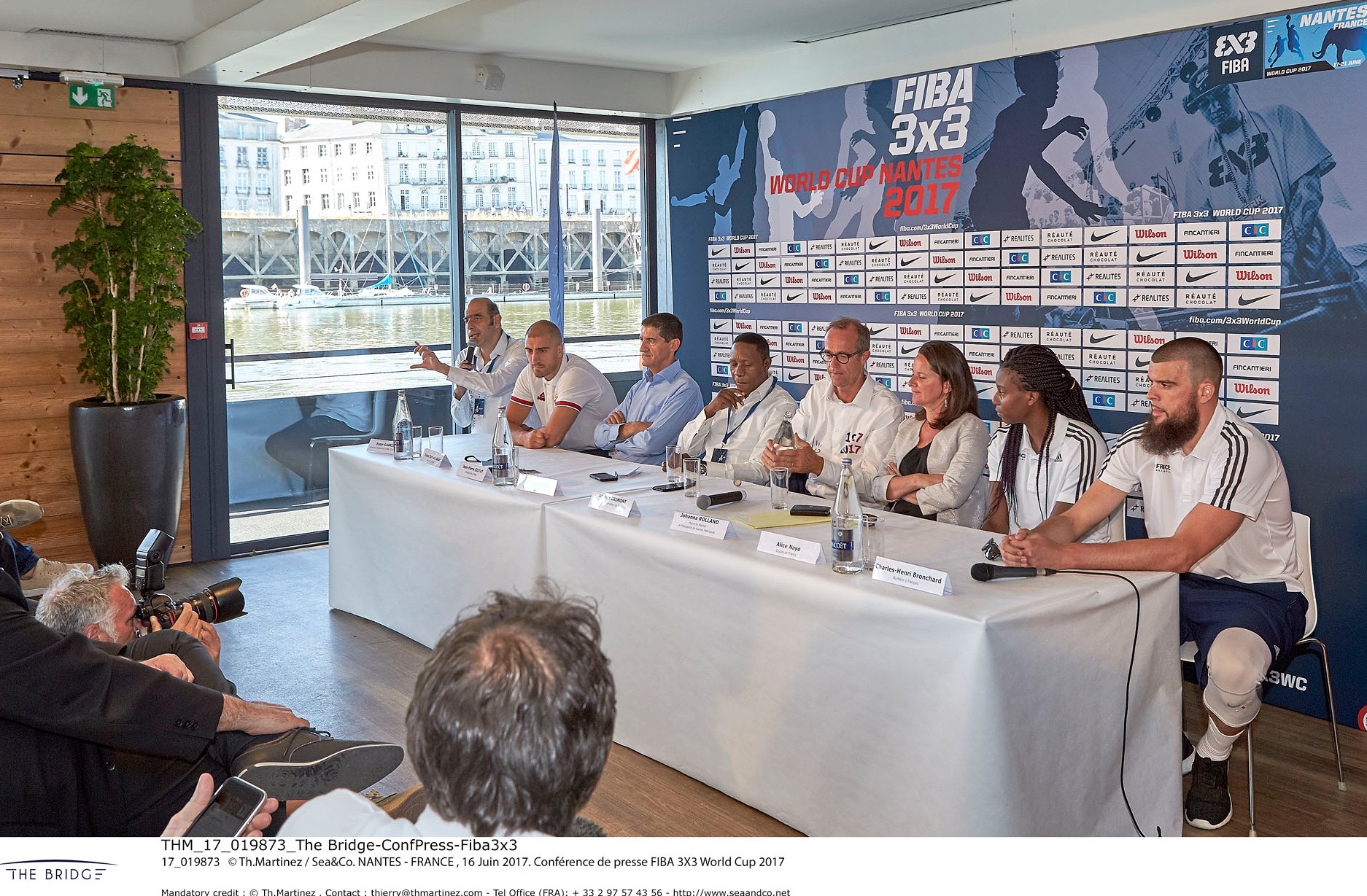 J-1  avant le coup d’envoi  de la Coupe du Monde FIBA 3x3 France 2017 à Nantes