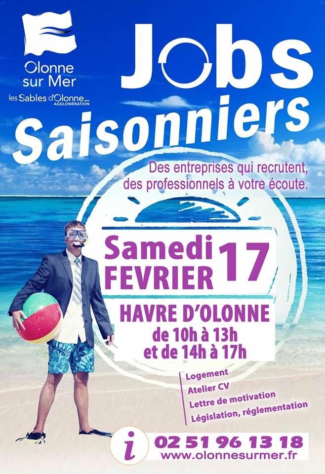 Empoi saisonnier : une journée de recrutement le samedi 17 février 