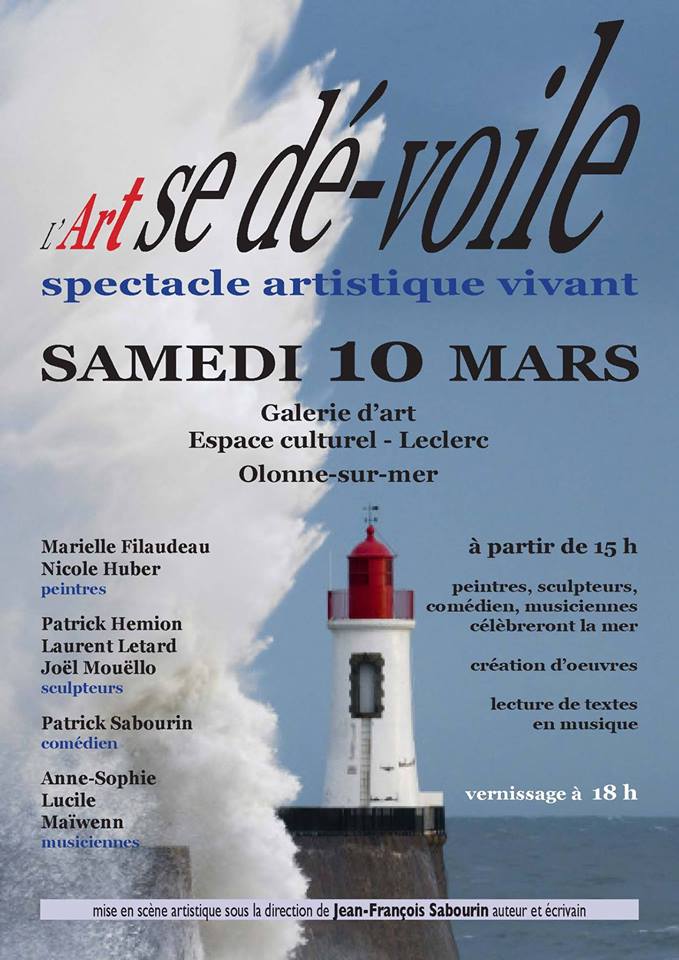 L'Art se dé-voile ce samedi à la Galerie d'Art  Espace culturel du Leclerc