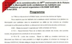 La commune d'Olonne Sur Mer commémorera le 68e anniversaire de la victoire de 1945