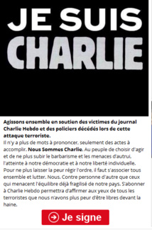 Nous sommes tous Charlie Nous sommes tous Charlie
