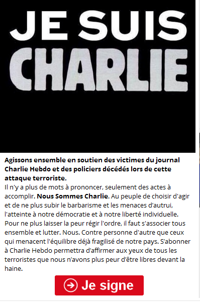 Nous sommes tous Charlie 