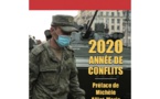 "Carnet de guerre, 2020 année de conflits", préfacé par l'ancienne Ministre de la défense Michèle Alliot-Marie.