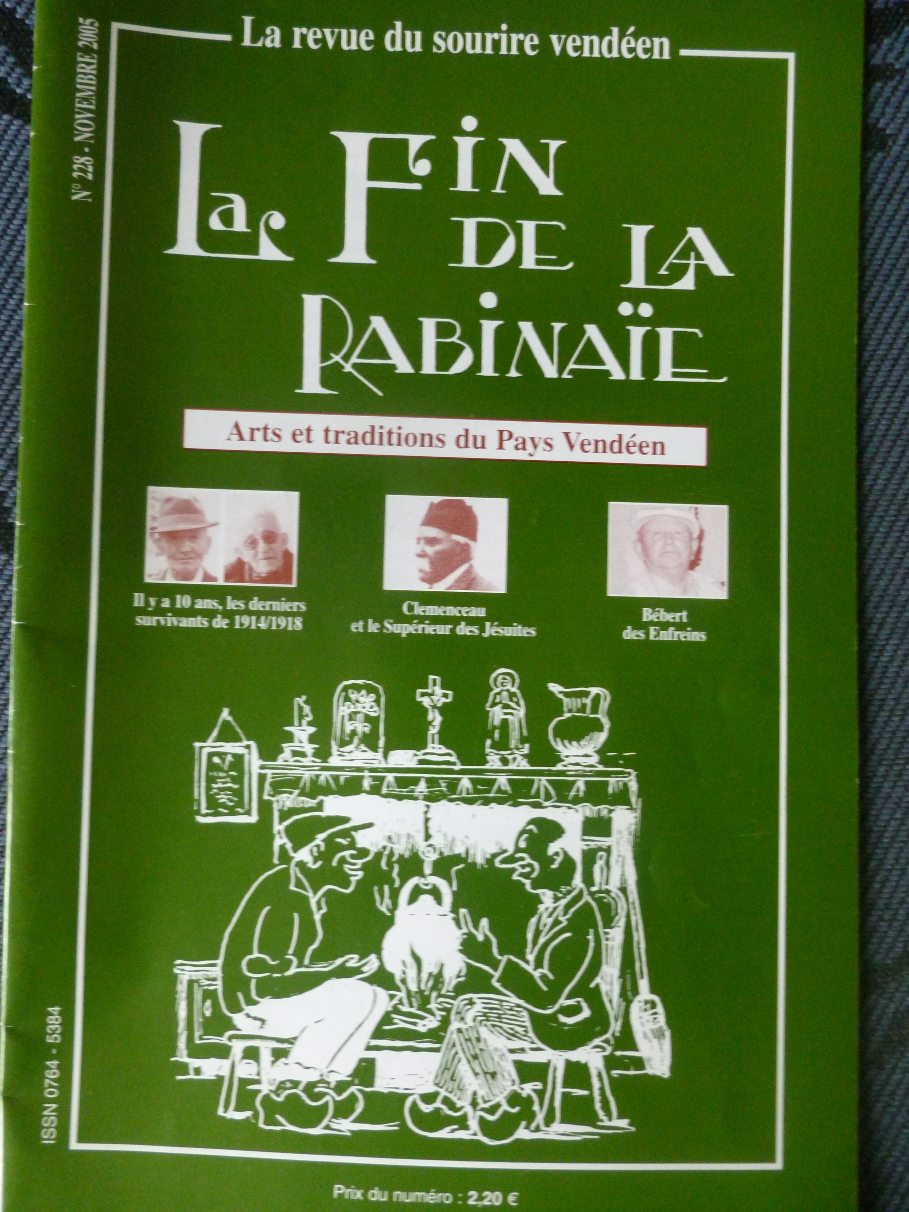 Revue du sourire véndéen: "La Fin de la Rabinaïe' 