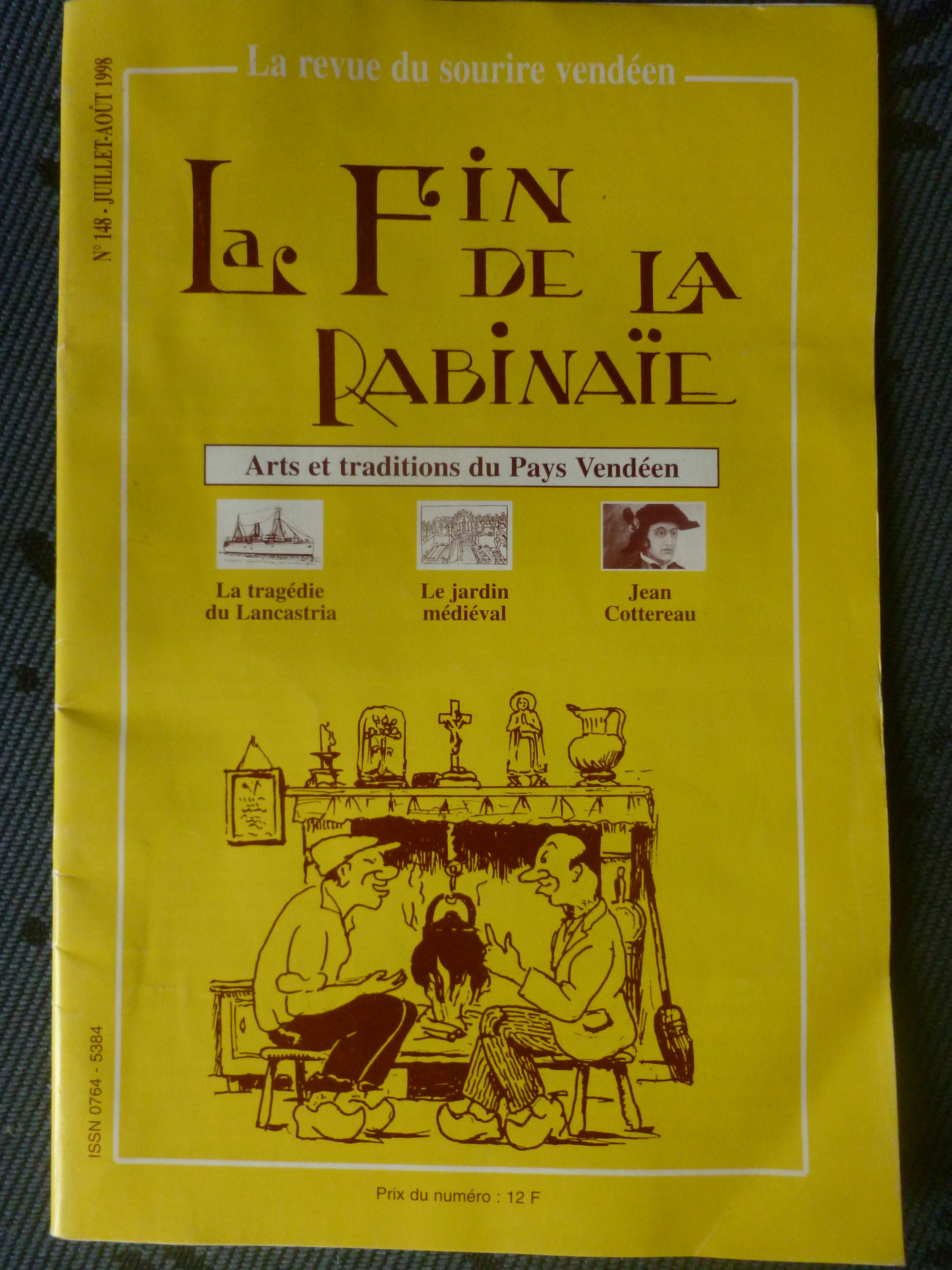 Revue du sourire véndéen: "La Fin de la Rabinaïe' 