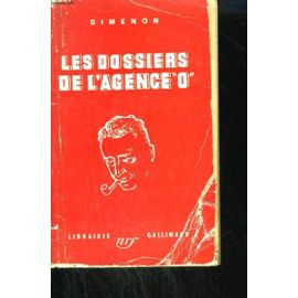 Simenon: "Les dossiers de l'Agence O" 