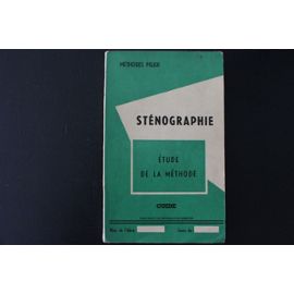 Pigier: Sténographie 