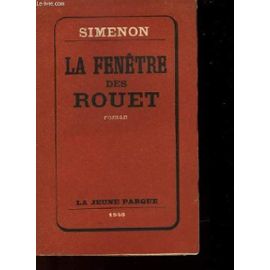 Simenon:"La fenêtre des Rouet" 