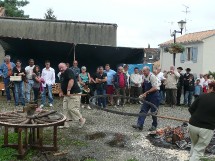 Aubigny : La fête des métiers d'hier et d'aujourdhui perturbée par la pluie