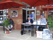 Brétignolle-sur-Mer : Alain  Bodet a organisé  son premier salon des auteurs et des écrivains