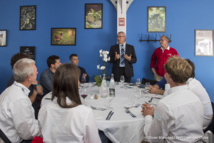 Les candidats au Vendée Globe 2020 en visite sur le village Les candidats au Vendée Globe 2020 en visite sur le village