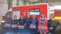 Talmont Saint-Hilaire: les pompiers et le calendrier 2009