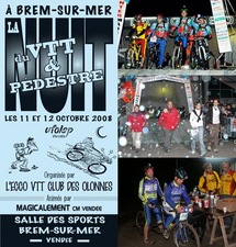 Brem-sur-Mer: nuit du VTT et des Randonneurs Pédestres 2008 les 11 et 12 octobre Brem-sur-Mer: nuit du VTT et des Randonneurs Pédestres 2008 les 11 et 12 octobre