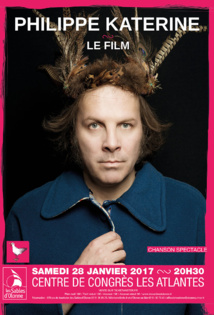 Les Sables d'Olonne: concert de Philippe Katerine le samedi 28 janvier Les Sables d'Olonne: concert de Philippe Katerine le samedi 28 janvier