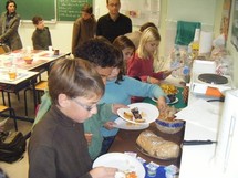 Programme nutrition Harmonie Vendée s'engage avec l'Ecole Saint Pierre de Talmont Saint-Hilaire 