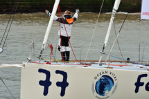 Raphaël Dinelli (Fondation Océan Vital)  fait route vers l'île de Trinidade