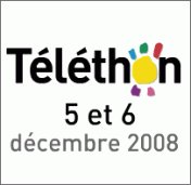 Les animations du Téléthon 2008 à la Roche-sur-Yon 