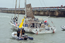 Vendée Globe: Armel le Cléac'h attendu aux Sables-d'Olonne entre 8h00 et 13h00 Vendée Globe: Armel le Cléac'h attendu aux Sables-d'Olonne entre 8h00 et 13h00