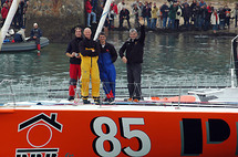 Vendée Globe 2008-2009: la réaction de Philippe de Villiers suite aux réclamations de PRB l'entreprise parraineur de Vincent Riou