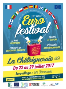 La Châtaigneraie: du 22 au 29 juillet 2017, environ 700 représentants venus de toute l'Europe