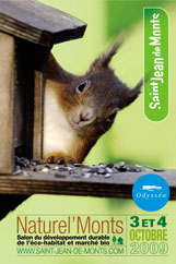 Saint-Jean-de-Monts accueille les 3 et 4 octobre le salon du développement durable et de l'éco-habitat Naturel Saint-Jean-de-Monts accueille les 3 et 4 octobre le salon du développement durable et de l'éco-habitat Naturel