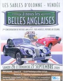 Les Sables d'Olonne: " A nous les belles anglaises" samedi 26 et dimanche 27 septembre Les Sables d'Olonne: " A nous les belles anglaises" samedi 26 et dimanche 27 septembre